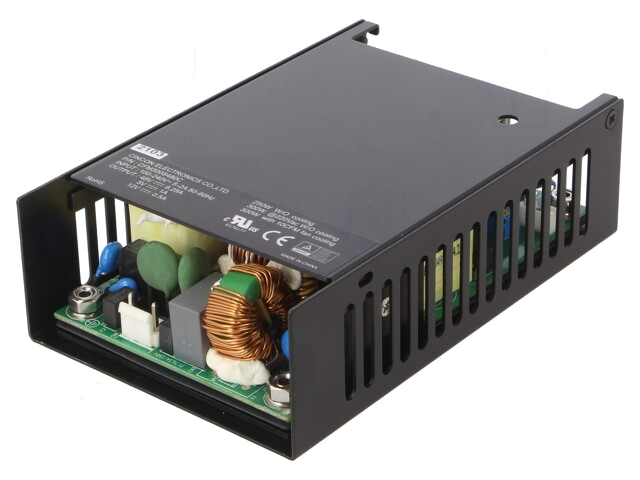 Voedingseenheid: schakelende; open; 250/300W; 80÷264VAC; 48VDC Voedingseenheid: schakelende; open; 250/300W; 80÷264VAC; 48VDC